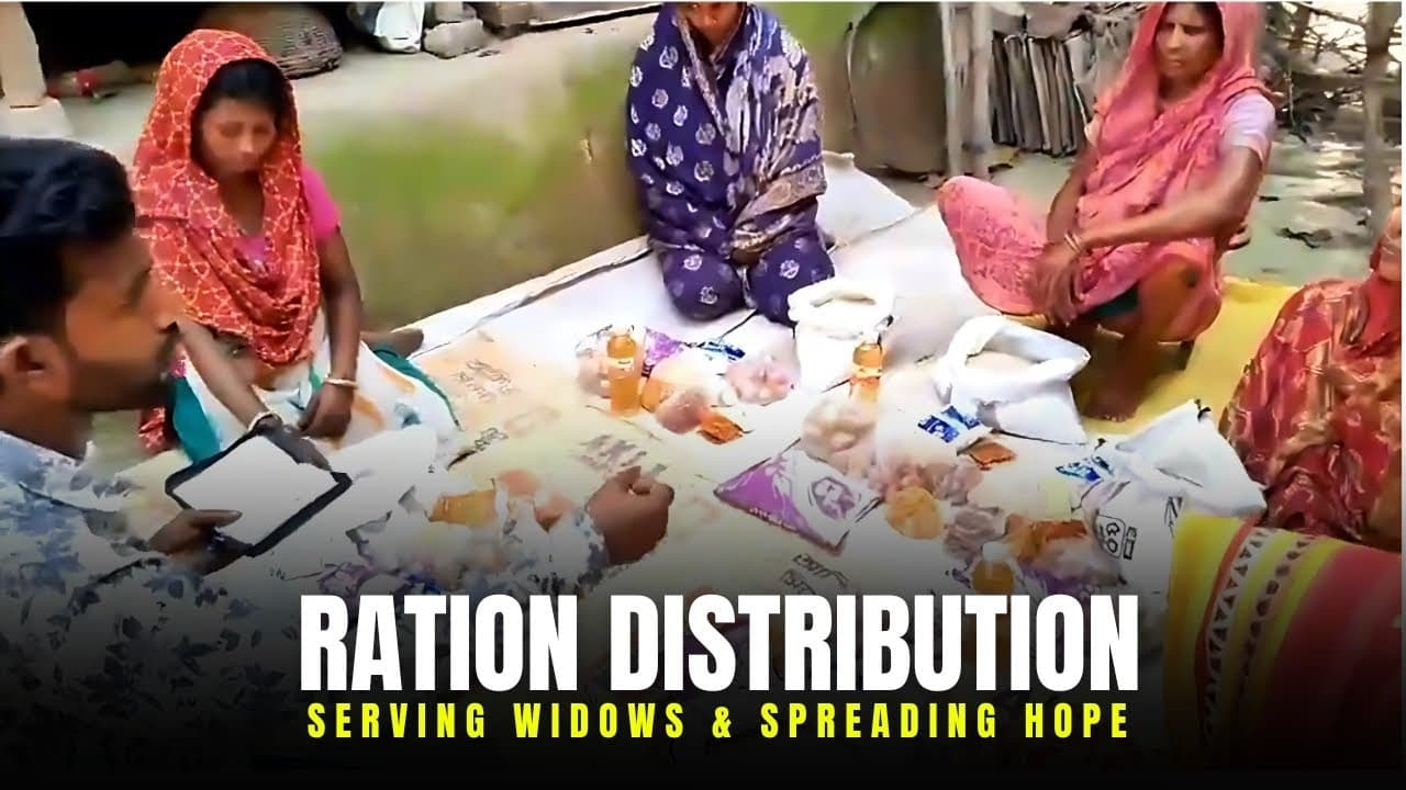 Ration distribution to families